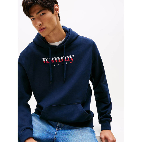 Tommy Hilfiger Ανδρικό φούτερ Logo Drawstring Terry Hoody